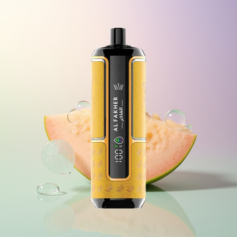 Al Fakher Crown Bar 15K Hypermax Mango Ice Disposable Vape Kit