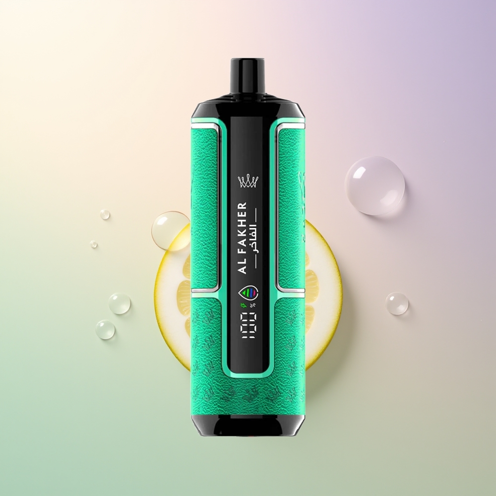 Al Fakher Crown Bar 15K Lemon Mint 22ml 600mAh Type-C DTL 6mg Compact