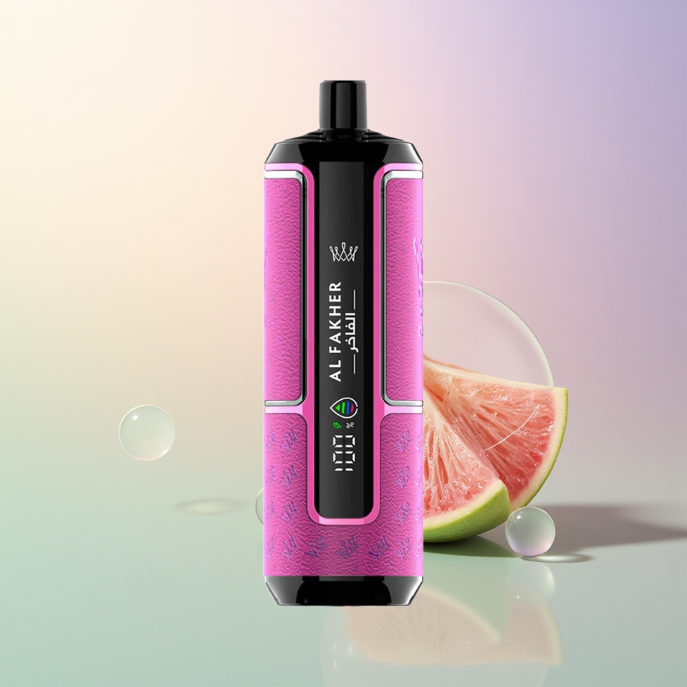 Al Fakher Crown Bar 15K Lush Ice Hypermax 22ml 600mAh Type-C DTL 6mg