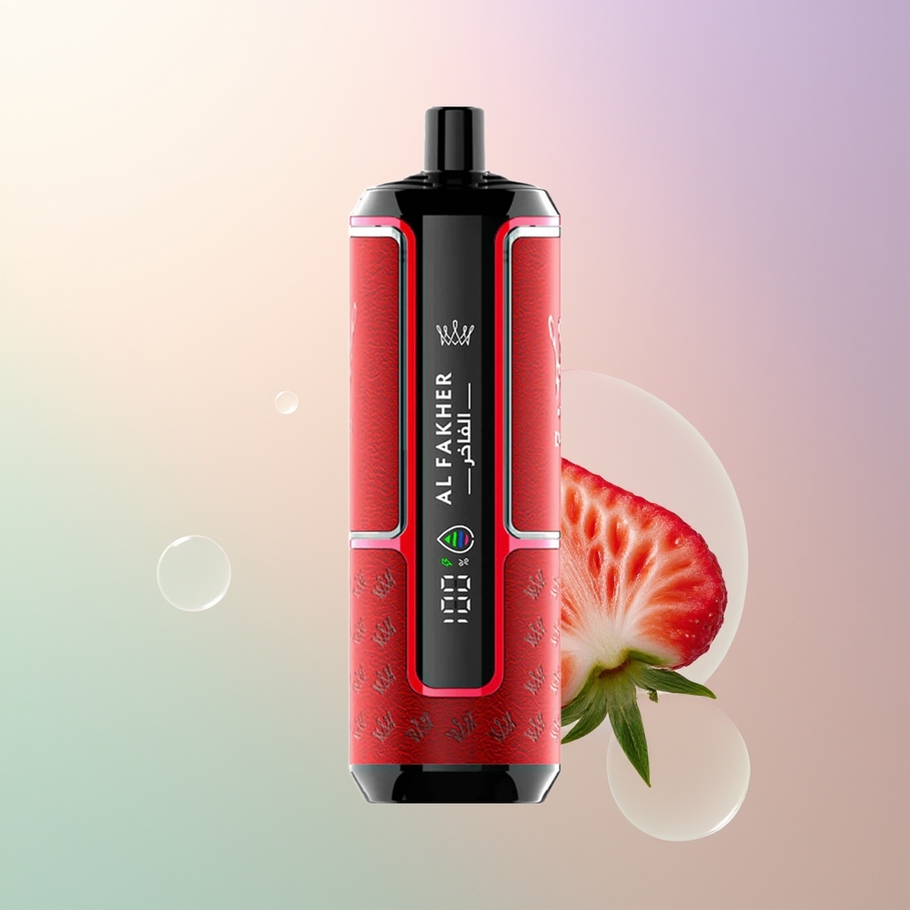Al Fakher Crown Bar 15K Strawberry Punch DTL 22ml 600mAh Type-C