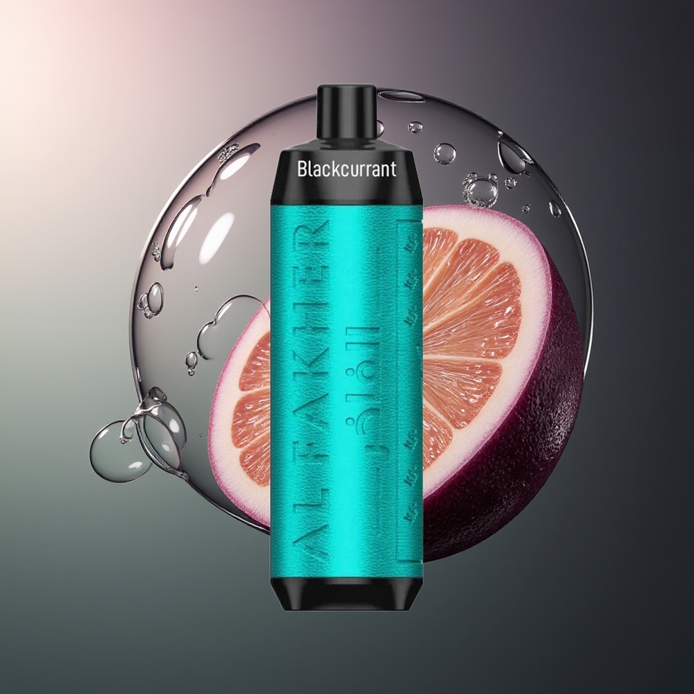 Al Fakher Crown Bar 8000 Black Currant Ice Disposable Vape