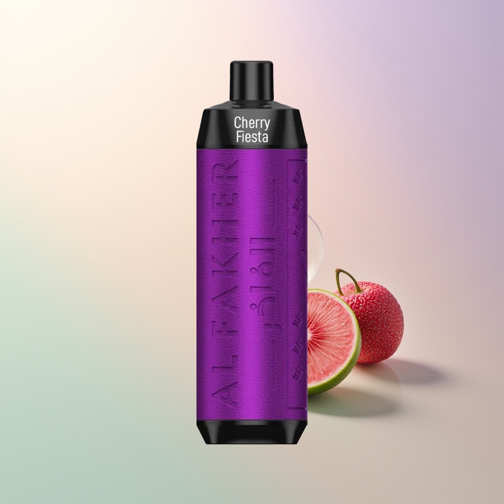 Al Fakher Crown Bar 8000 Cherry Fiesta Crystal Disposable Vape