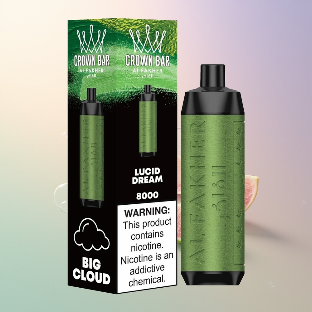 Al Fakher Crown Bar 8000 Lucid Dream Disposable Vape