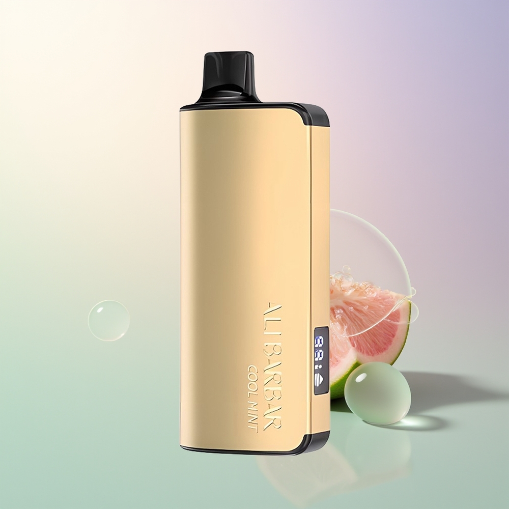 Alibarbar Ingot 9000 Puffs Cool Mint 22ml 2350mAh LED Display