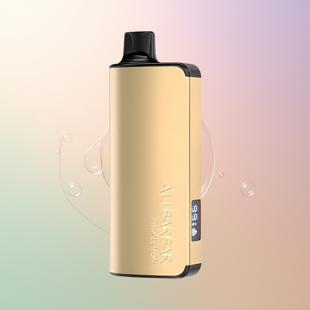Alibarbar Ingot 9000 Puffs Pink Lemon 22ml 2350mah LED Display