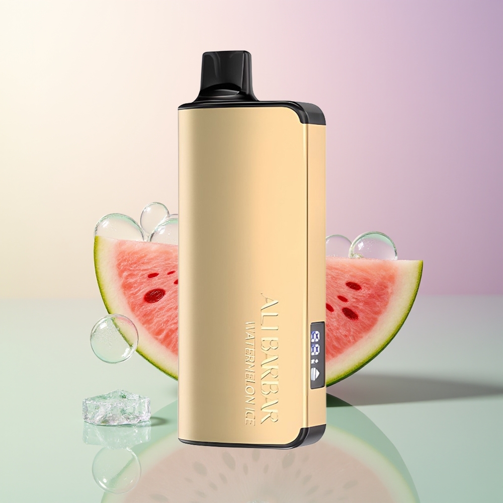 Alibarbar Ingot 9000 Puffs Watermelon Ice Disposable Vape 22ml 2350mAh LED