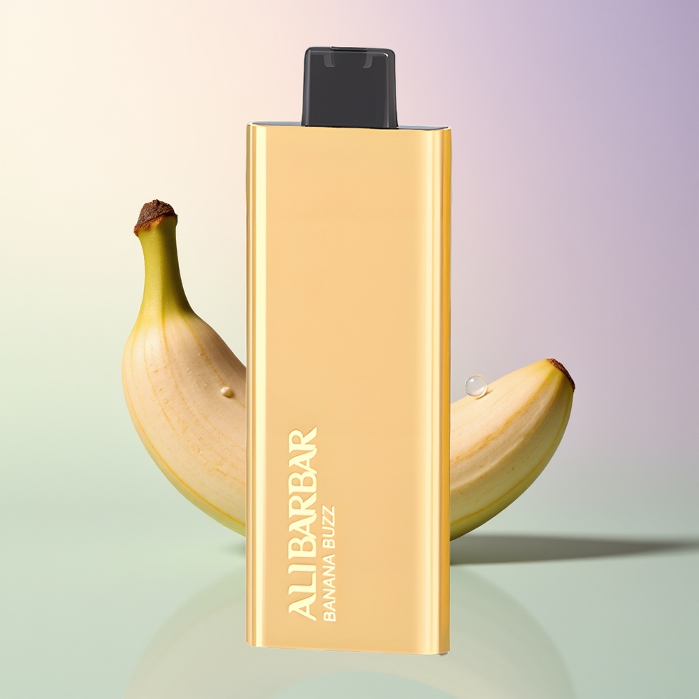 Alibarbar Pandora 7000 Puffs Banana Buzz Disposable Vape 17mL 10 Ohm