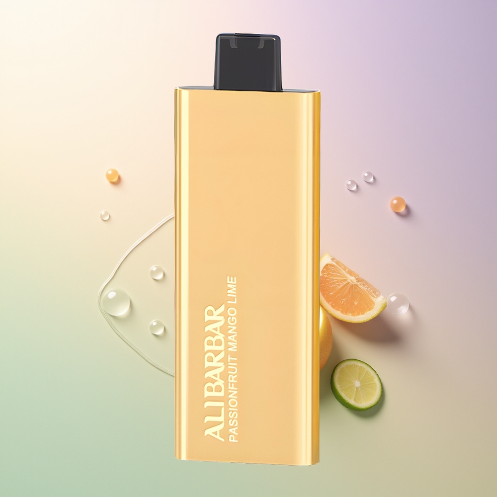 Alibarbar Pandora 7000 Puffs Passionfruit Mango Lime Disposable Vape 17ml 10 Ohm