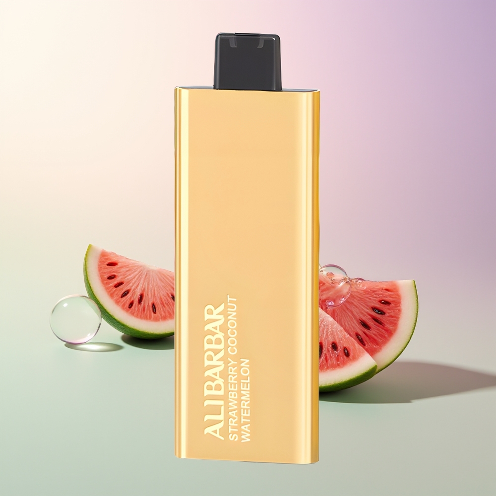 Alibarbar Pandora 7000 Strawberry Coconut Watermelon 17ml 10 Ohm Disposable Vape