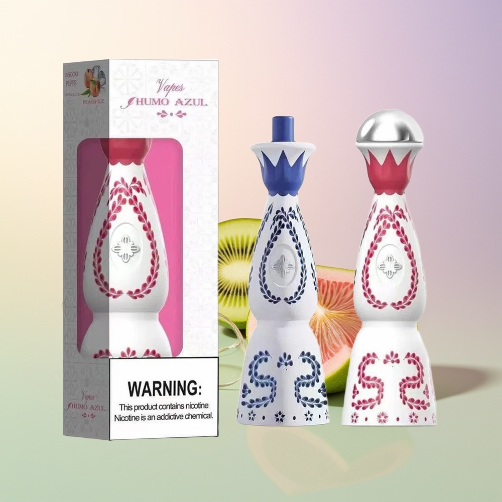 HUMO Azul 15000 Puffs Kiwi Passionfruit Guava 20mL 5 Nicotine USB-C Rechargeable 500mAh