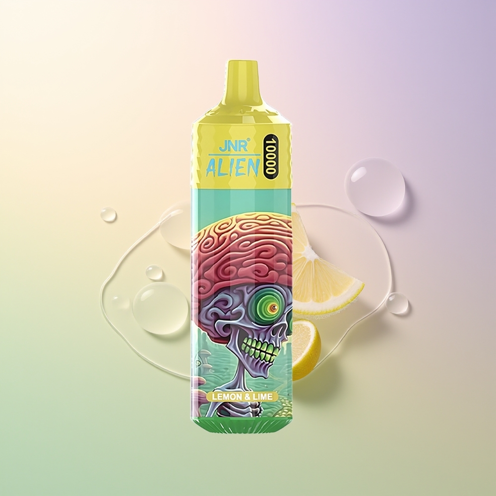 JNR Alien 10000 Puffs Lemon  Lime RGB LED Type-C Quick Charge