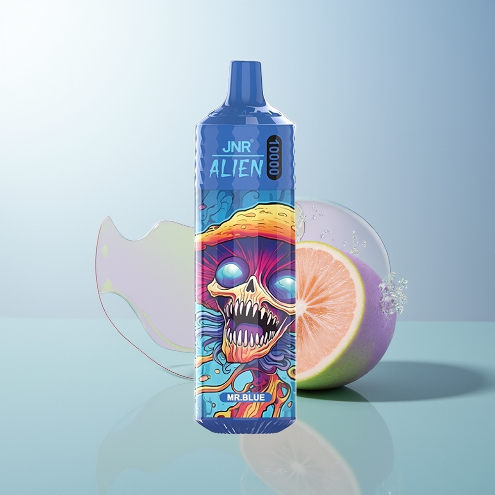 JNR Alien 10000 Puffs Mr Blue Mesh LED Sporty