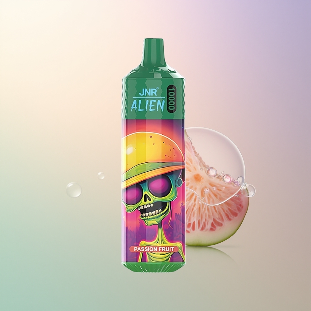 JNR Alien 10000 Puffs Passion Fruit LED RGB Type-C Quick Charge