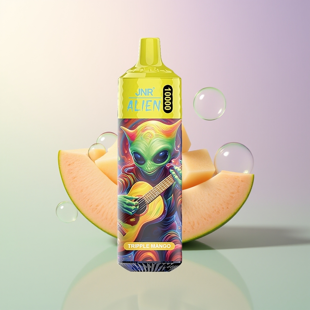 JNR Alien 10000 Puffs Tripple Mango RGB LED Type-C Quick Charge