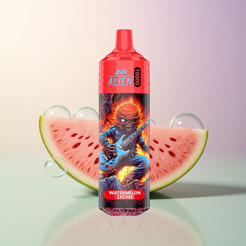 JNR Alien 10000 Puffs Watermelon Lychee 850mAh RGB LED Type-C