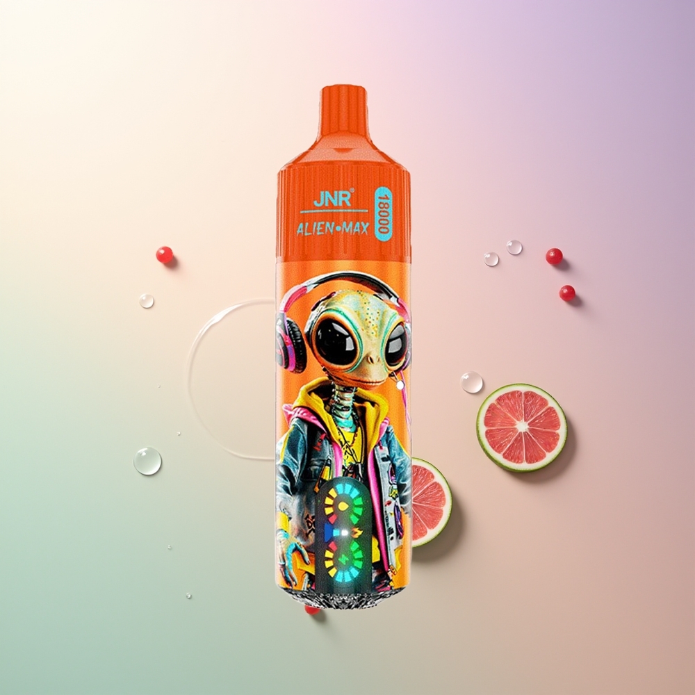 JNR Alien Max 18000 Puffs Fizzy Cherry Cola Dual Mesh LED Type-C