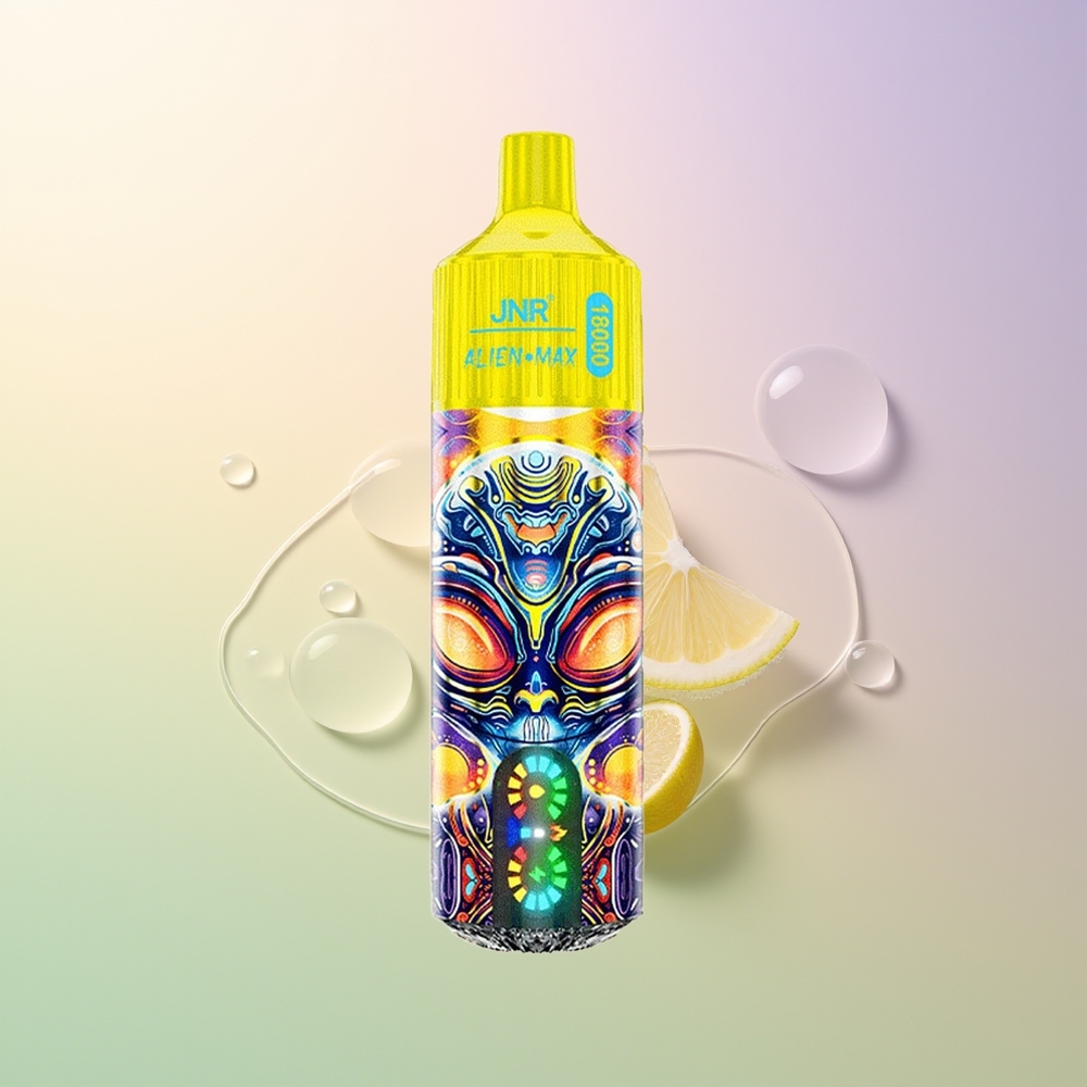 JNR Alien Max 18000 Puffs Lemon  Lime Dual Mesh LED Type-C