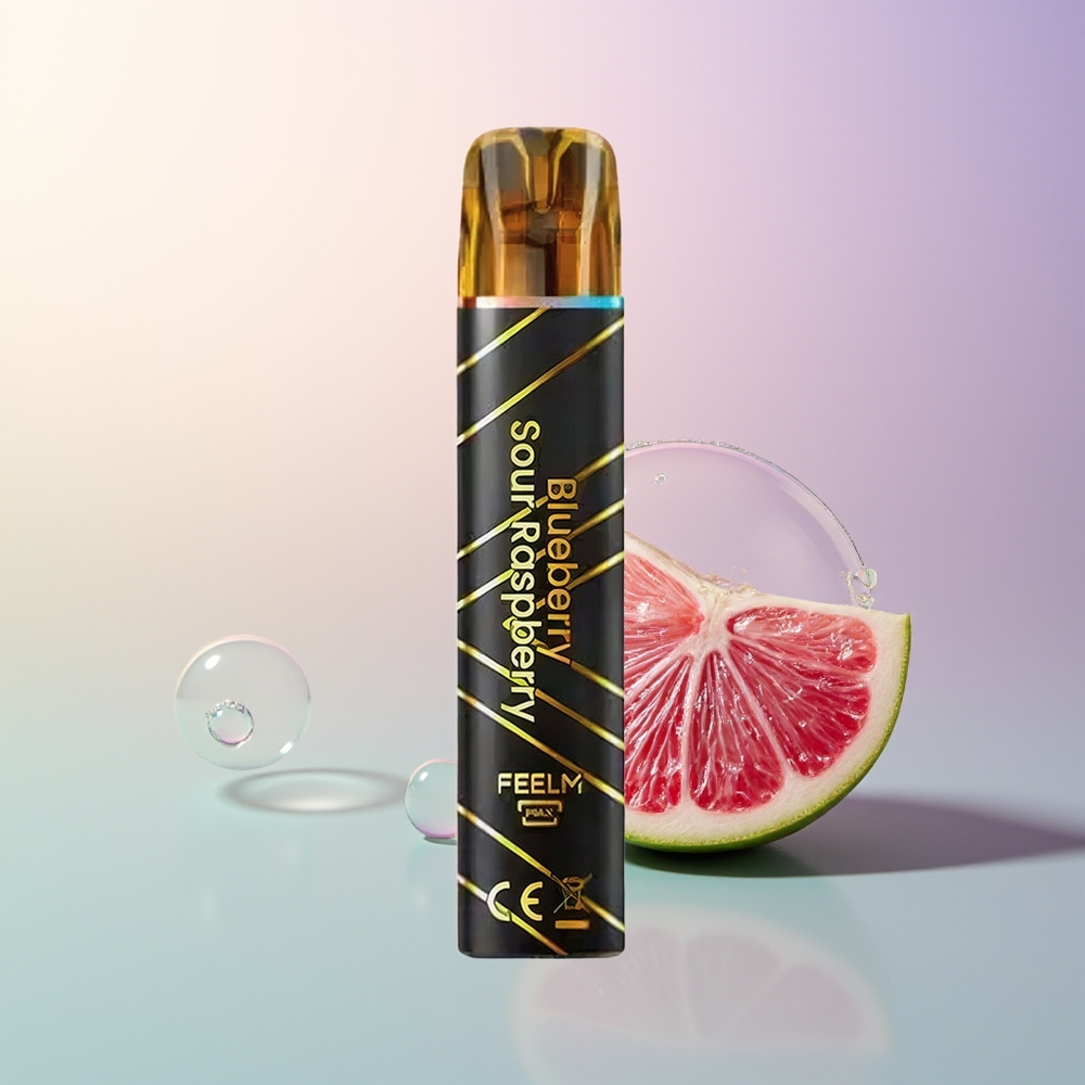 JNR BlackGolden 800 Puffs Blueberry Sour Raspberry Disposable Vape 550mAh 2ml 2 Nicotine TPD