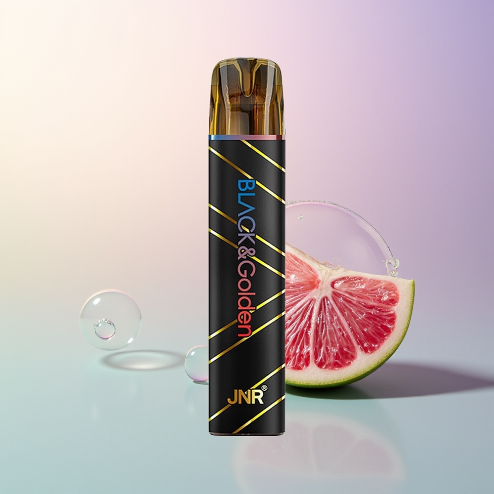 JNR BlackGolden 800 Puffs Blueberry Sour Raspberry Disposable Vape 550mAh 2ml 2 Nicotine TPD