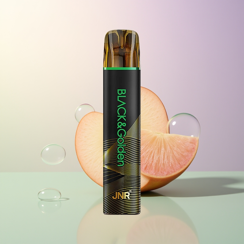 JNR BlackGolden 800 Puffs Disposable Vape Sour Apple 550mAh 2ml 2 TPD