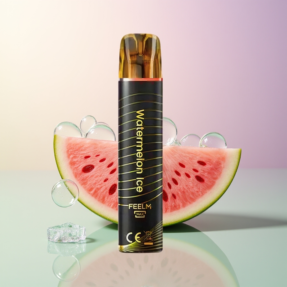 JNR BlackGolden 800 Puffs Disposable Vape Watermelon Ice 550mAh 2ml 2 Nicotine TPD