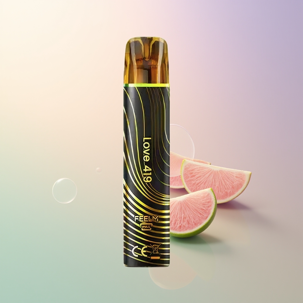 JNR BlackGolden 800 Puffs Love 419 2ml 2 Nicotine TPD