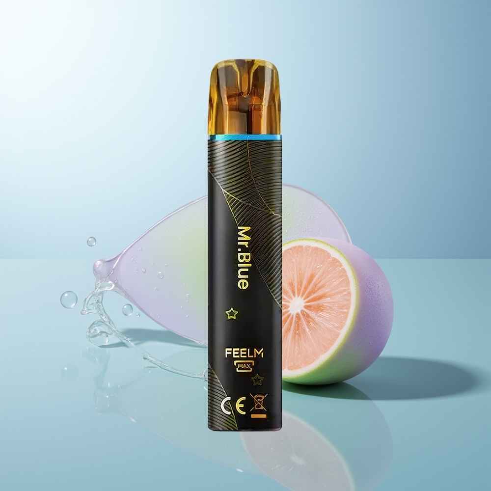 JNR BlackGolden 800 Puffs Mr Blue Disposable Vape 2 Nicotine 550mAh 2ml TPD