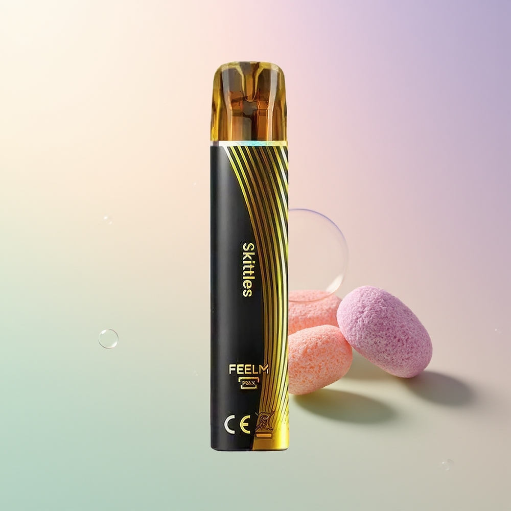 JNR BlackGolden 800 Puffs Skittles Disposable Vape 2ml 2 Nicotine TPD