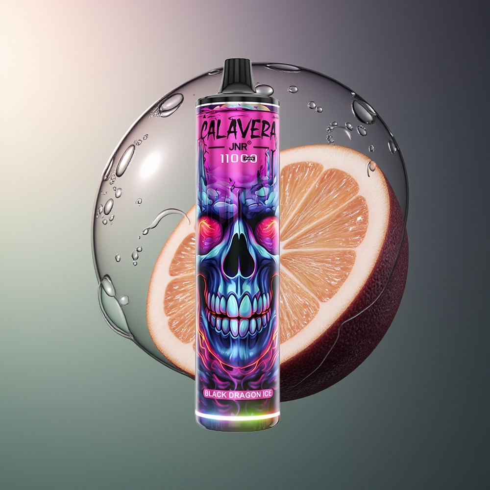 JNR Calavera 11000 Puffs Black Dragon Ice 850mAh 21mL 10ohm Mesh