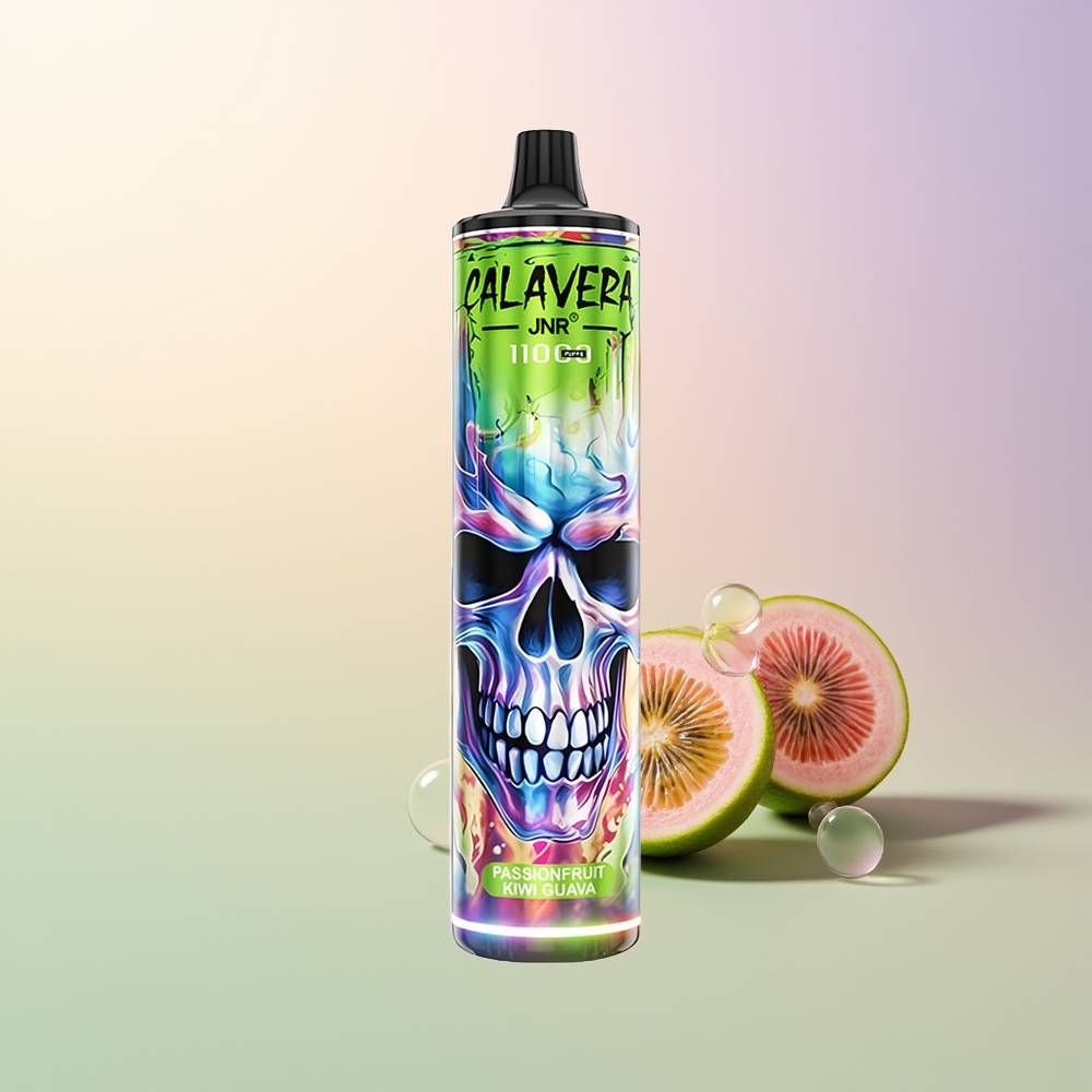 JNR Calavera 11000 Puffs Passionfruit Kiwi Guava Type-C 850mAh 21ml 10ohm Mesh 0-5 Nicotine