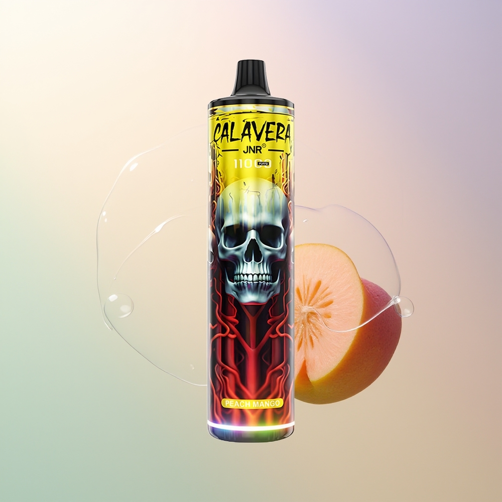 JNR Calavera 11000 Puffs Peach Mango Type-C 850mAh 21ml 10ohm Mesh