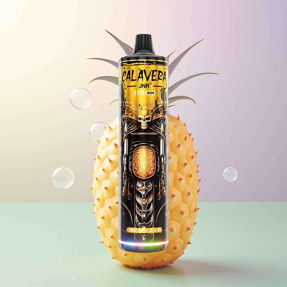 JNR Calavera 11000 Puffs Pineapple Ice Mesh 21ml 850mAh Type-C 10ohm