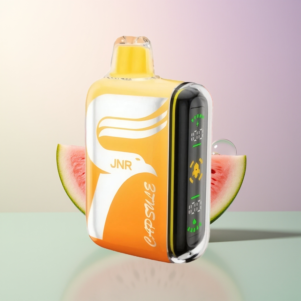 JNR Capsule 15000 Puffs Watermelon Lychee 850mAh 20ml Dual Mesh Boost Type-C 2 5
