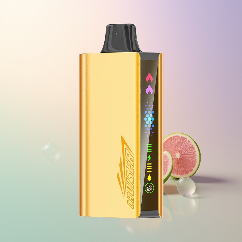 JNR Cruiser 12000 Puffs Cool Fanta No-Charge Disposable Vape with 3500mAh Battery and Animation Screen