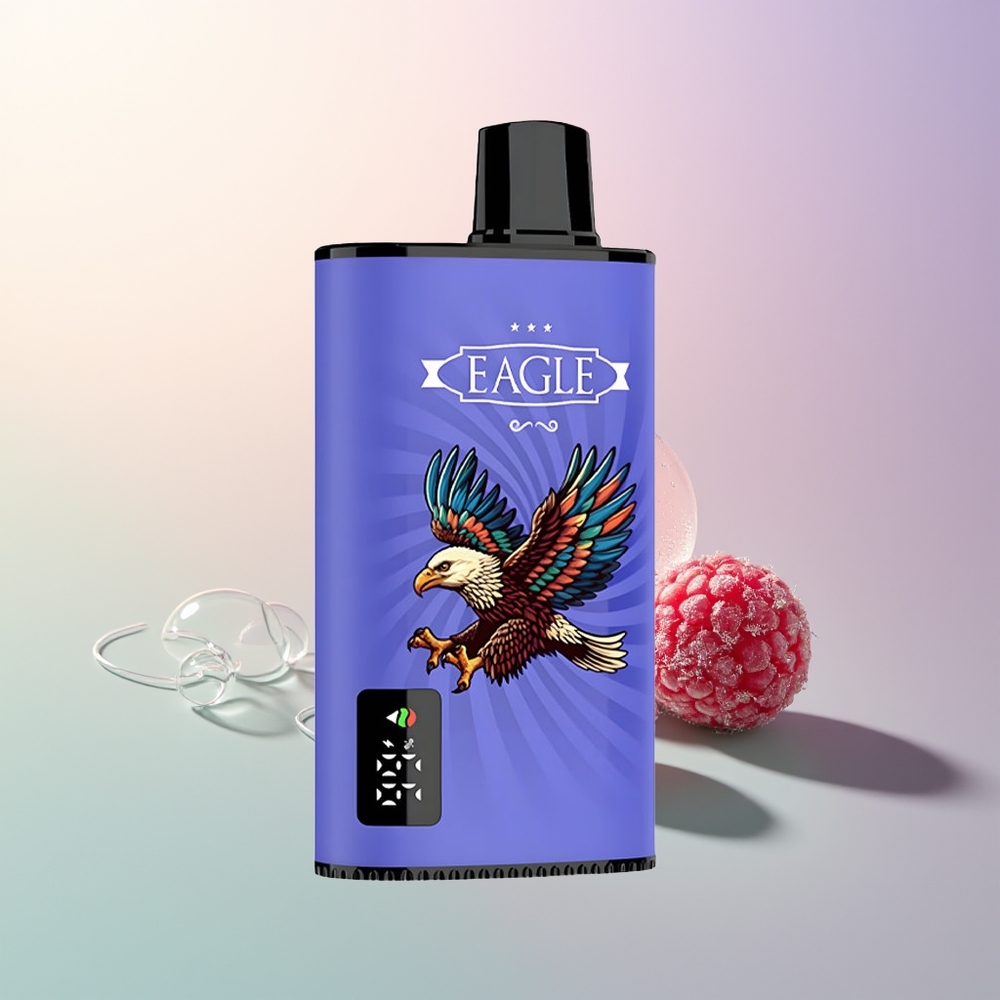 JNR EAGLE Smart 23000 Puffs Blueberry Raspberry Cherry Digital Mesh Adjustable Airflow