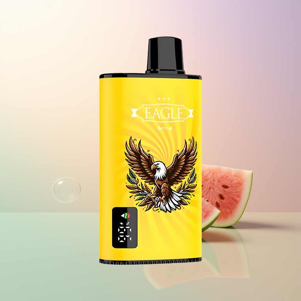 JNR EAGLE Smart 23000 Puffs Peach Mango Watermelon Digital Screen Adjustable Airflow 25ml