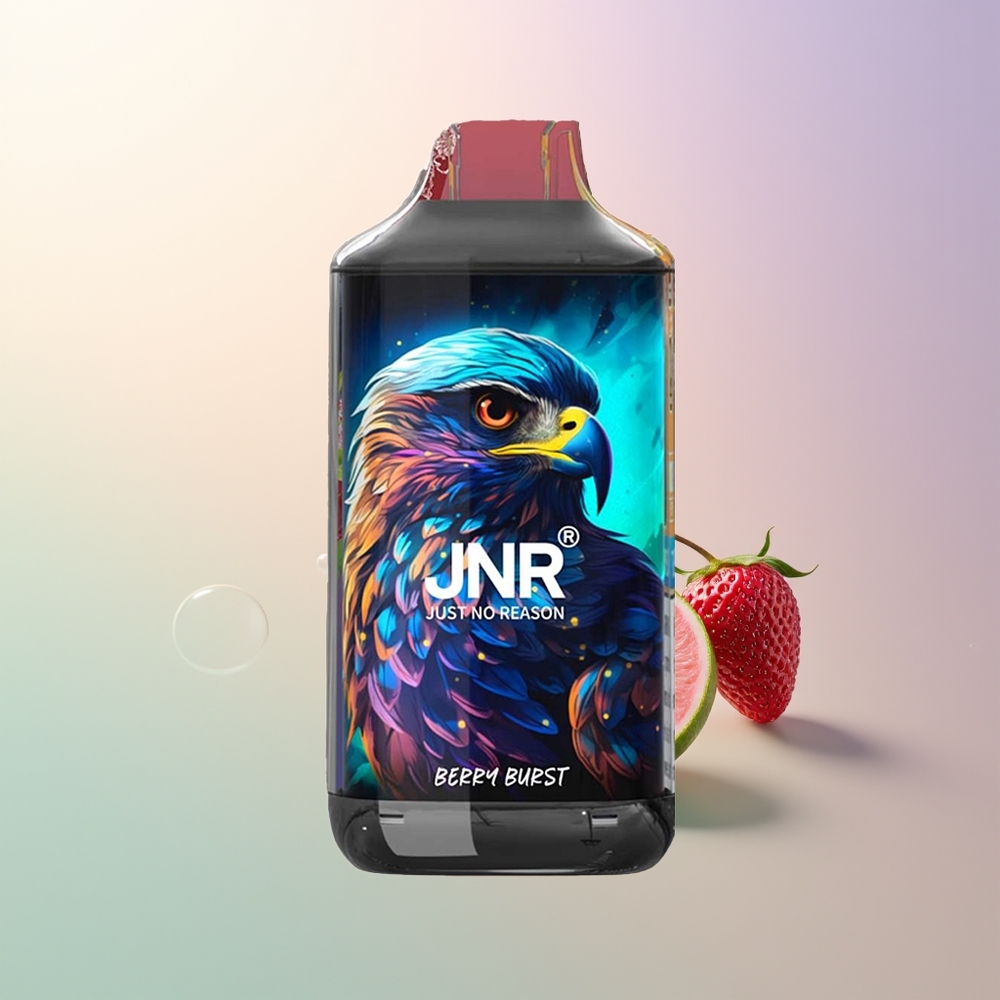 JNR Falcon 16000 Puffs Berry Burst Dual Mesh 22ml 850mAh Type C LED 02