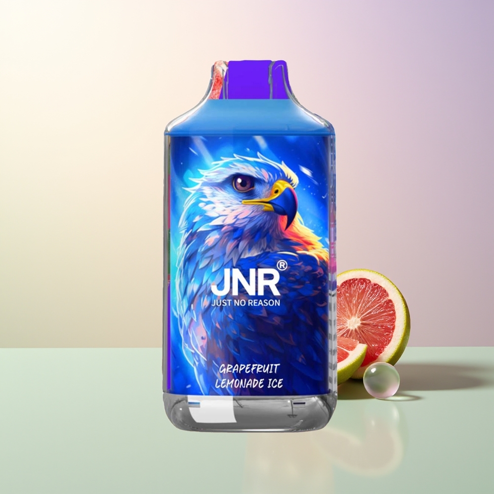 JNR Falcon 16000 Puffs Grapefruit Lemonade Ice Dual Mesh 850mAh Type C 22ml Smart LED 02