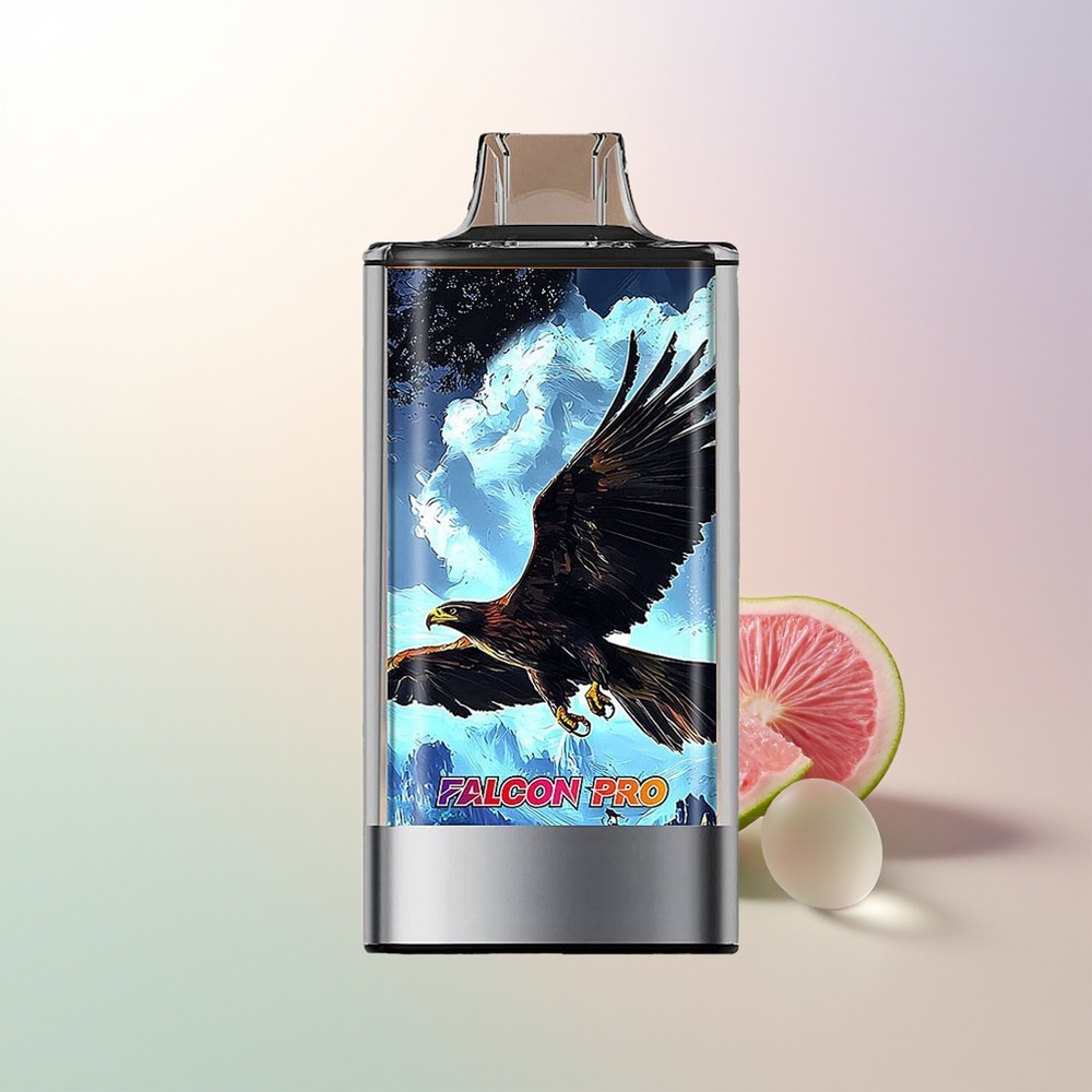 JNR Falcon Pro 28000 30ml Dual Mesh White Peach Razz MTL