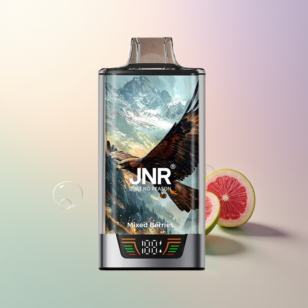 JNR Falcon Pro 28000 Disposable 28000 Puffs Mixed Berries 30ml 5 Nicotine Smart Display
