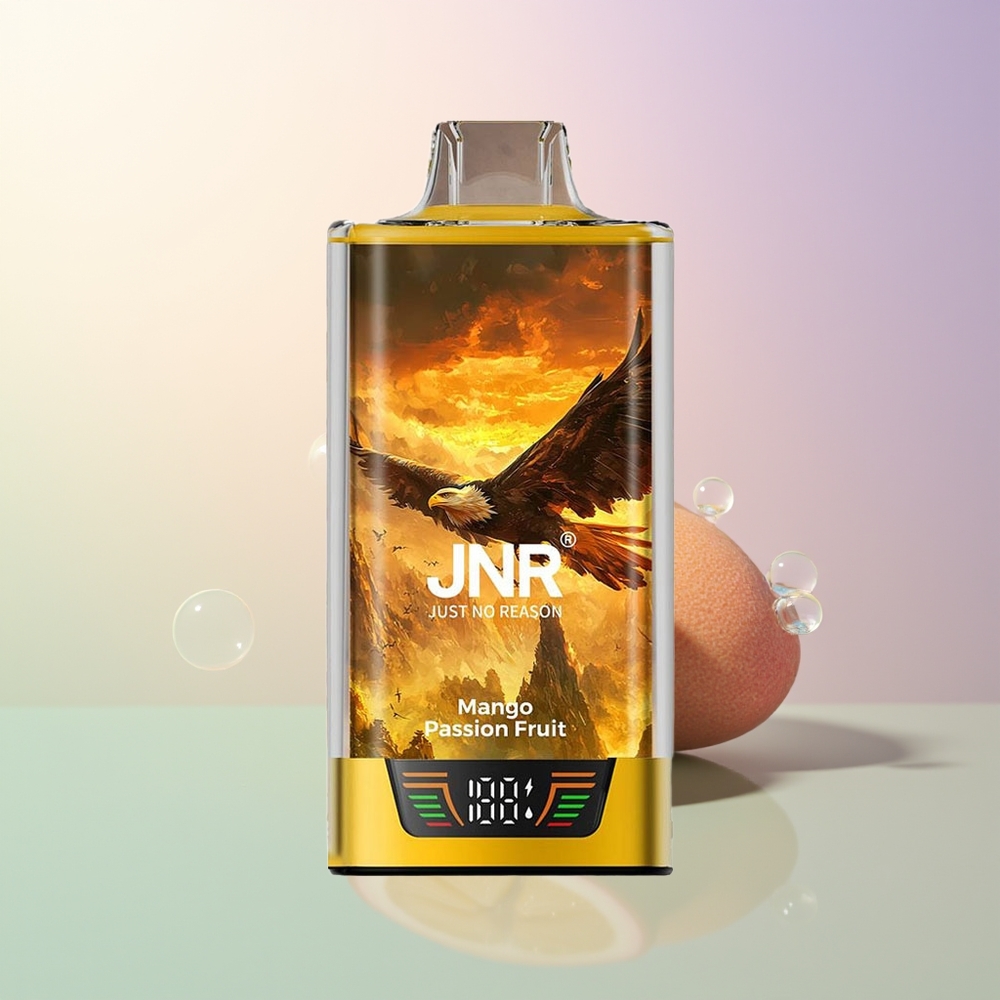 JNR Falcon Pro 28000 Mango Passion Fruit 30ml 950mAh 5 Smart Display Dual Mesh USB-C MTL