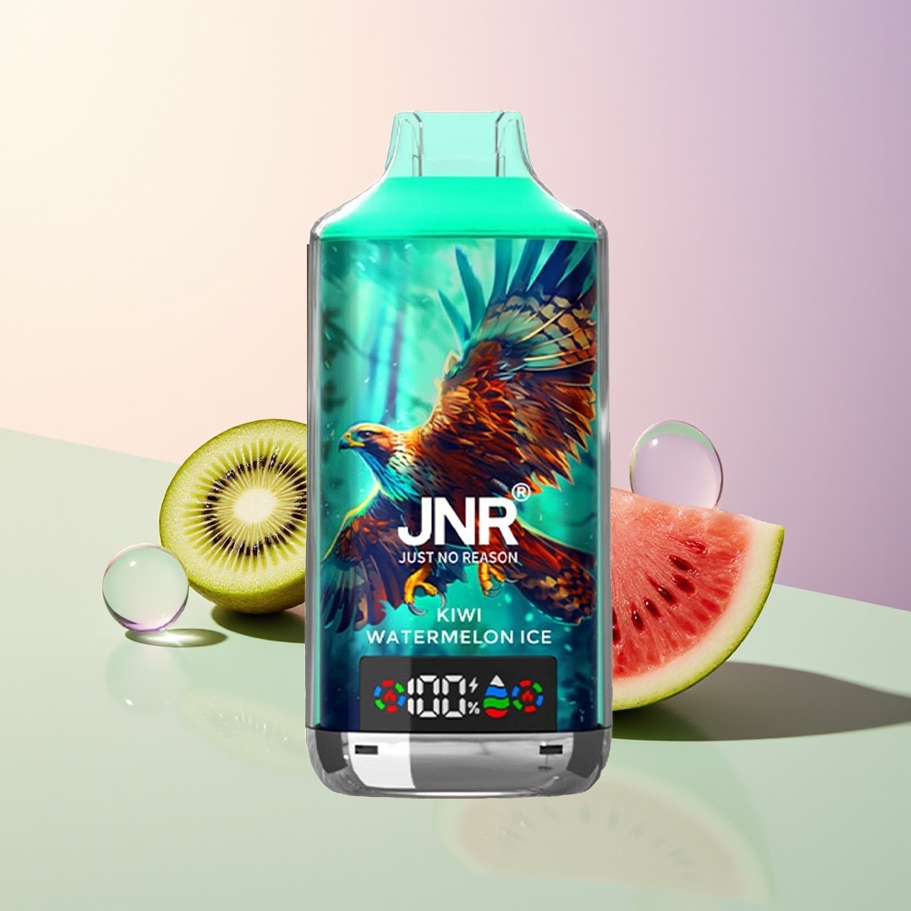 JNR Falcon X 18000 Puffs Kiwi Watermelon Ice 750mAh 24ml Dual Mesh Digital Type-C 0/2/5