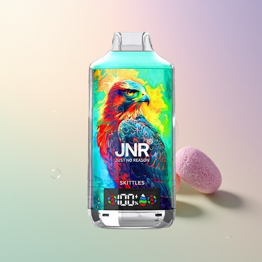 JNR Falcon X 18000 Puffs Skittles Dual Mesh Digital Type-C