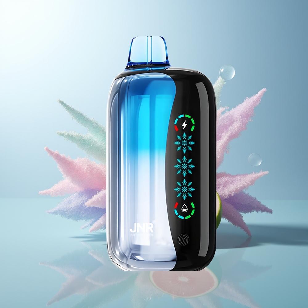 JNR Flex Ice 21000 Puffs Disposable Vape Blue Cherry Explosion Airflow Touch Dual Mesh