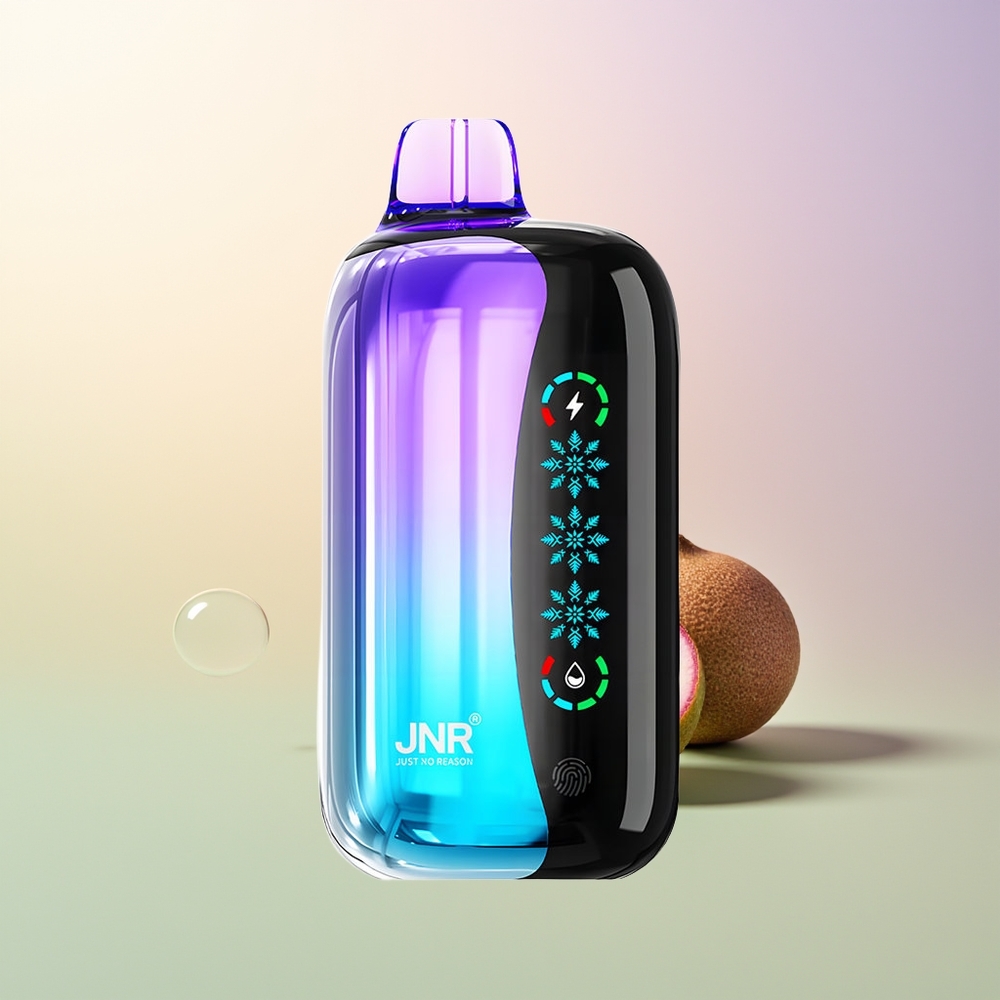 JNR Flex Ice 21000 Puffs Kiwi Passion Fruit Guava Ice Adjustable Touch Screen Dual Mesh
