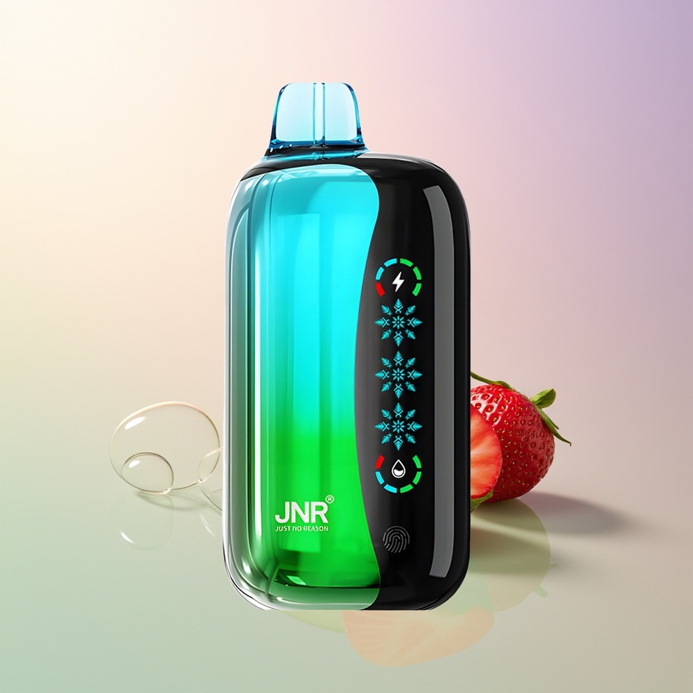 JNR Flex Ice 21000 Puffs Strawberry Kiwi Adjustable Airflow Dual Mesh Type-C