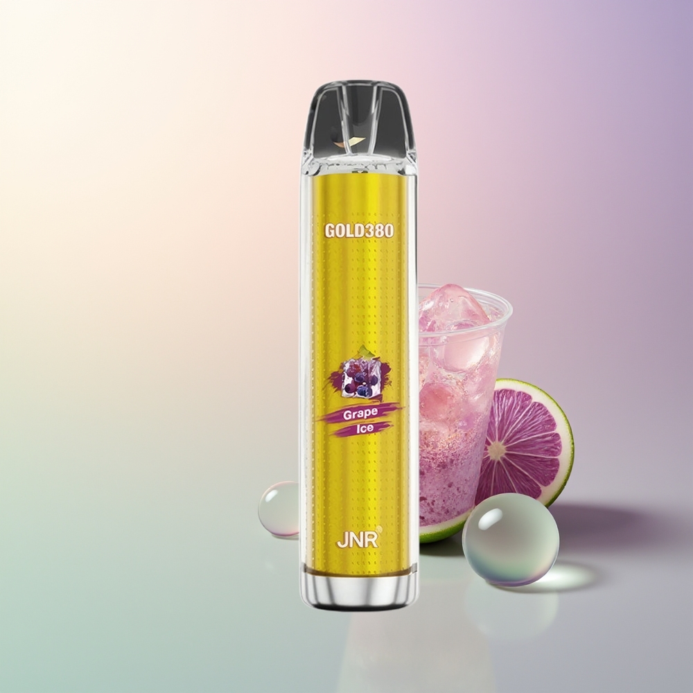JNR Glod380 6000 Puffs Grape Ice Disposable Vape 1500mAh 13ml 10ohm Mesh