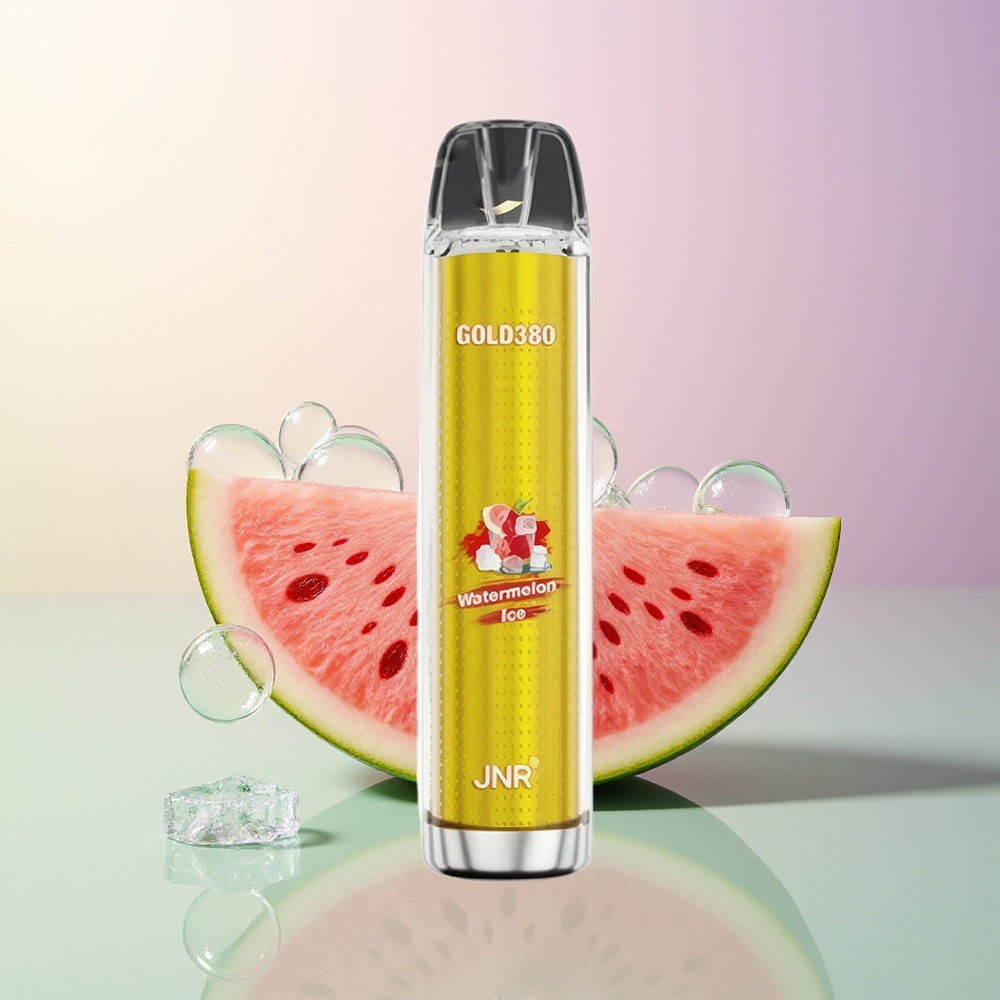 JNR Glod380 6000 Puffs Watermelon Ice Disposable Vape 1500mAh 13ml Mesh 10ohm