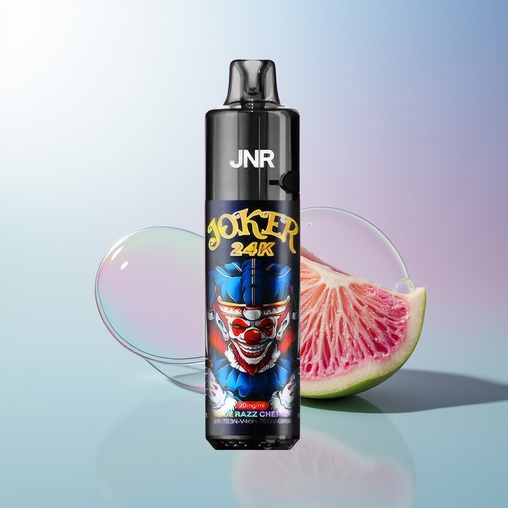 JNR Joker 24000 Puffs Blue Razz Cherry Disposable Vape 2+10ml Refillable 800mAh