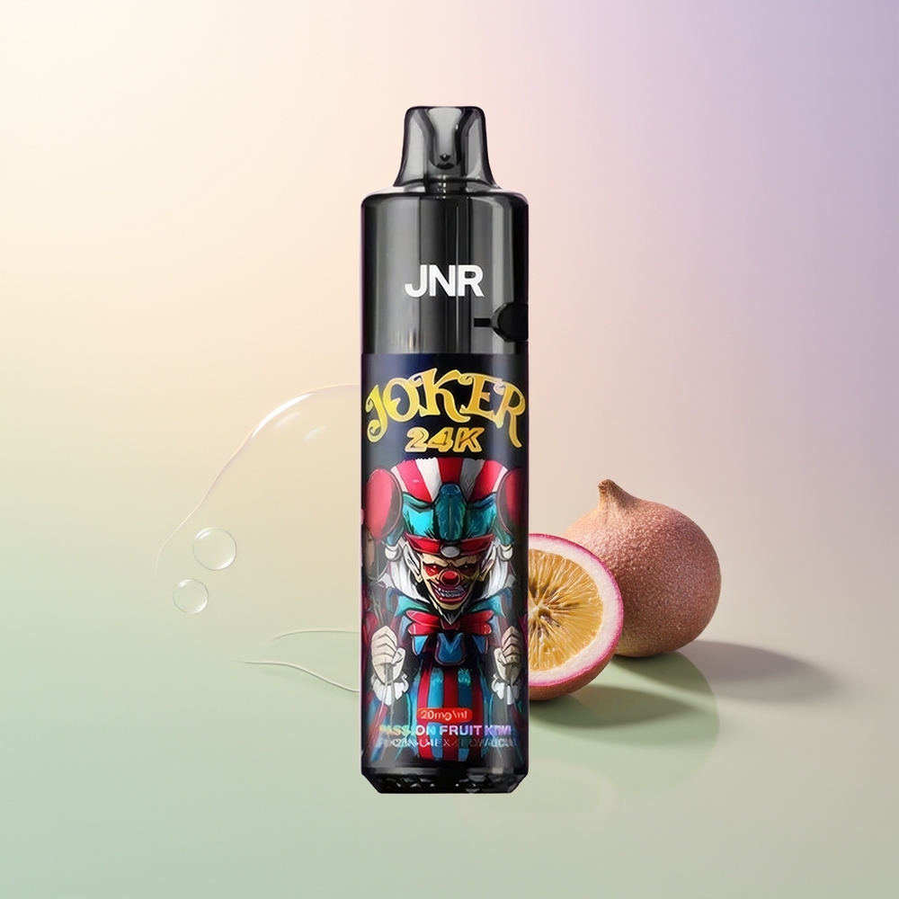 JNR Joker 24000 Puffs Passion Fruit Kiwi Refillable 2 Nicotine TPD Compliant